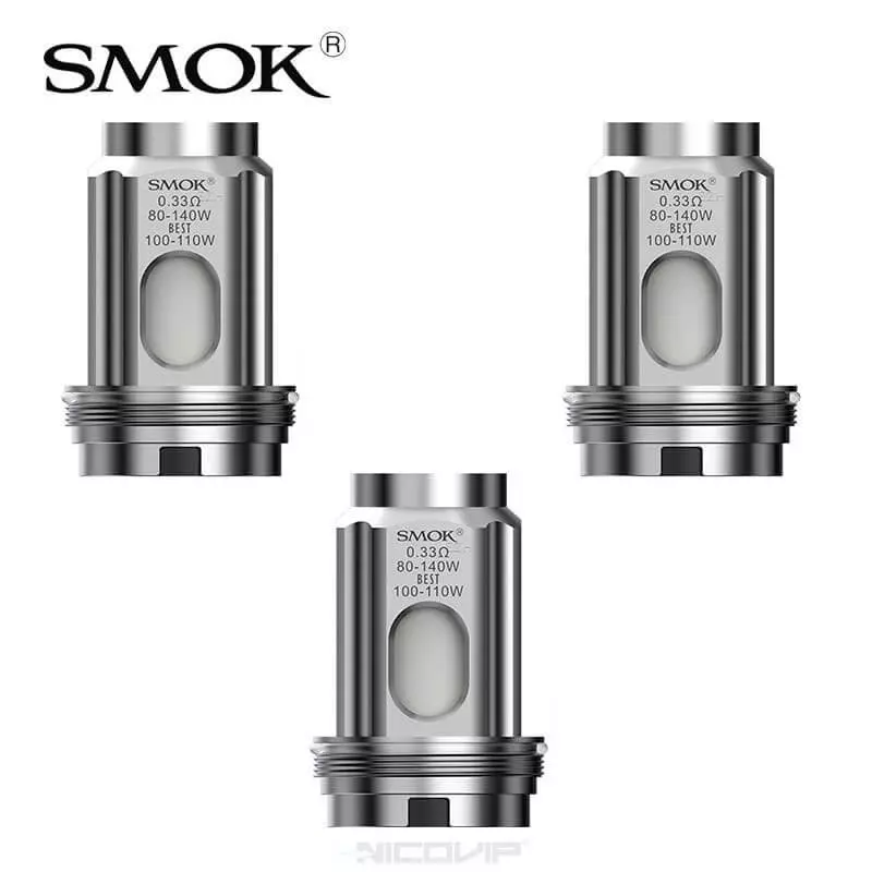 Pack 3 résistances TFV18 Smok - TFV18 Mesh 0.33 ohm