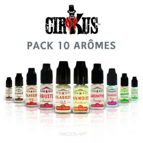 Pack arômes Cirkus 10 ml