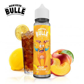 Pêche Citron Monsieur Bulle 50ml