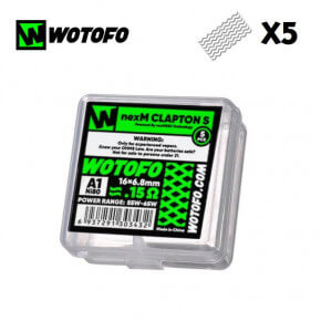 Pack 5 NexMesh Clapton S Wotofo