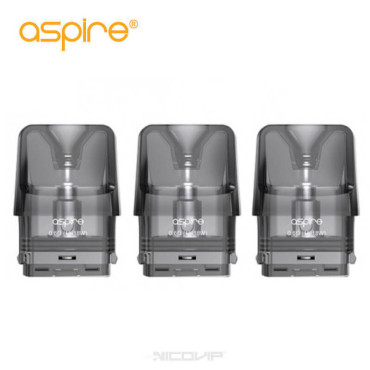 Pack 3 cartouches pod 3ml Favostix Aspire