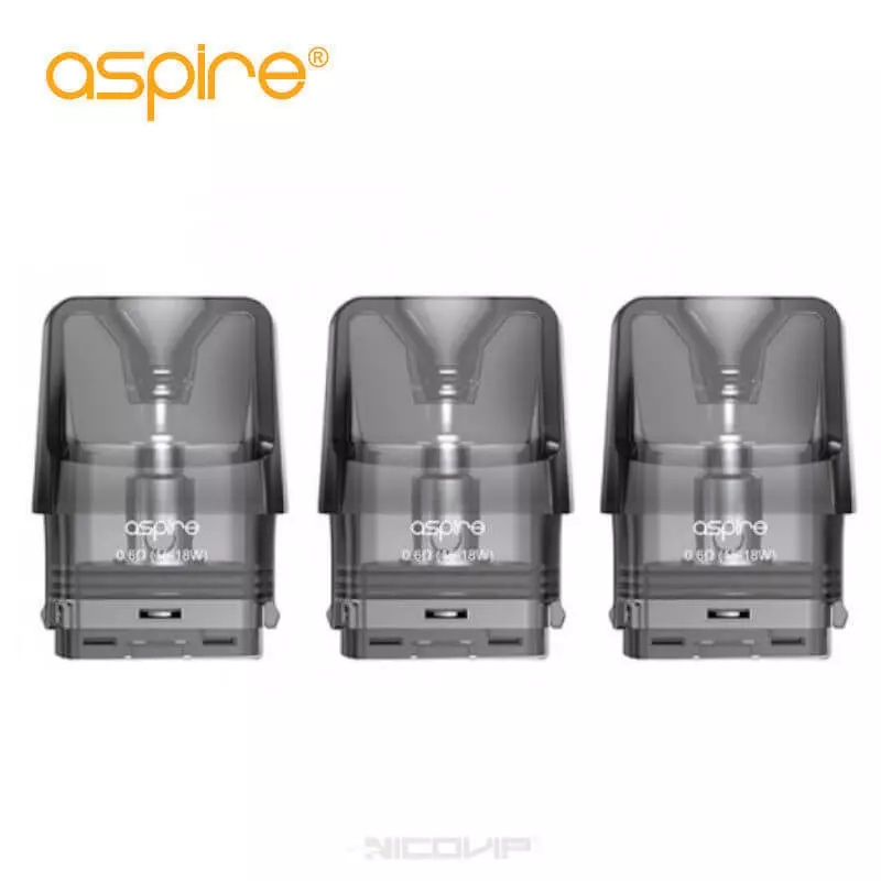 Pack 3 cartouches pod 3ml Favostix Aspire 3874 (V 6E)