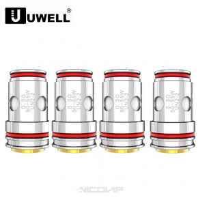 Pack 4 résistances Crown 5 Uwell - 0.23 Ohm