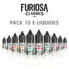 Pack 10 e liquides Furiosa Classics 3980