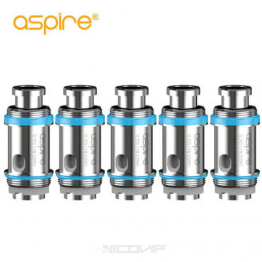 Pack 5 Résistances Mesh Nautilus XS Aspire Pack 5 Résistances Mesh Nautilus XS Aspire