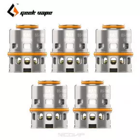 Pack 5 résistances Z Max M Series GeekVape - Quadruple Mesh 0,15 ohm Pack 5 résistances Z Max M Series GeekVape - Quadruple Mesh 0,15 ohm