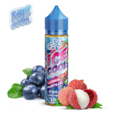 Lychee Myrtille Ice Cool Liquidarom 50ml