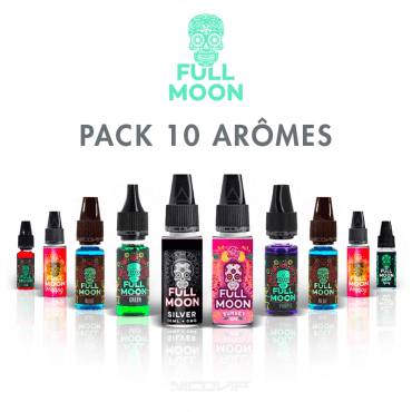Pack arômes Full Moon 10 ml Pack arômes Full Moon 10 ml