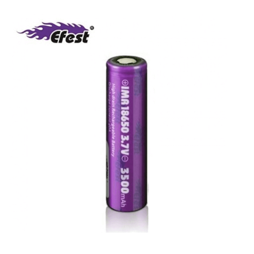 Pack 2 Accus 18650 3500 MAH 20 A Efest