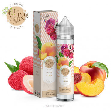 Pêche Litchi Le Petit Verger 50ml Pêche Litchi Le Petit Verger 50ml