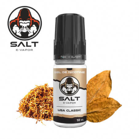 USA Classic Salt E-Vapor 10ml USA Classic Salt E-Vapor 10ml