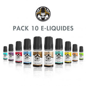 Pack 10 E-liquides Salt...