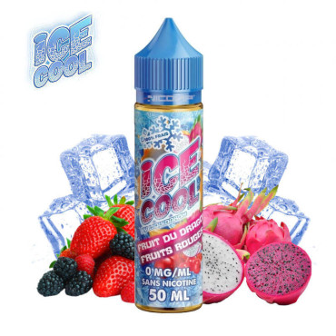 Fruit du dragon Fruits rouges Ice Cool Liquidarom 50ml