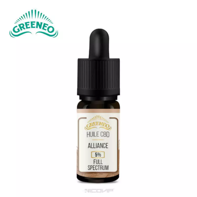 Alliance Huile CBD + CBG Greeneo 10ml 4290 (J 33D)