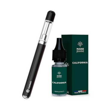 Kit CBD eRoll MAC Joyetech + California Marie Jeanne 10ml - Black