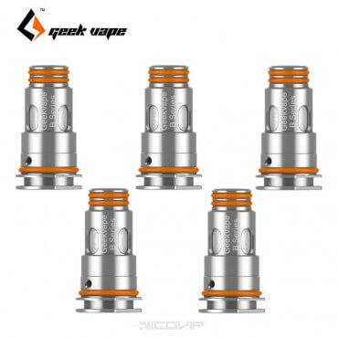 PACK DE 5 RÉSISTANCES B AEGIS BOOST GEEKVAPE PACK DE 5 RÉSISTANCES B AEGIS BOOST GEEKVAPE