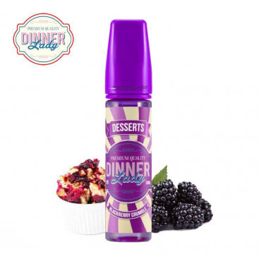 Blackberry Crumble Dinner Lady 50ml Blackberry Crumble Dinner Lady 50ml