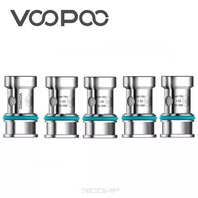 5 Résistances PnP Voopoo - PnP~TR1 1,2 ohm