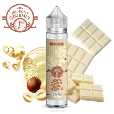 Mousse Chocolat Blanc Noisette Le Petit Gourmet 50ml Mousse Chocolat Blanc Noisette Le Petit Gourmet 50ml