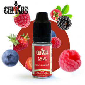 Fruits Rouges Sel de nicotine CirKus 10ml