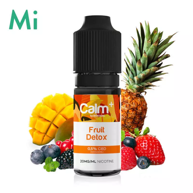 Fruit Detox CBD Calm + Minimal 10ml 4684 (J 32A)