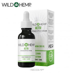 Huile CBD Activ Broad Spectrum 30ml Wild Hemp