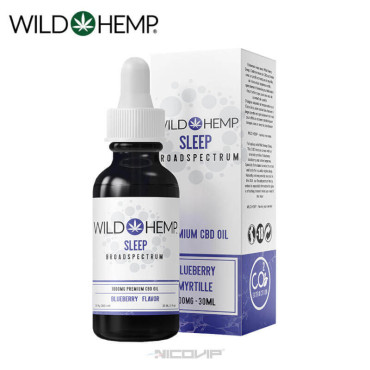 Huile CBD Sleep Broad Spectrum 30ml Wild Hemp Huile CBD Sleep Broad Spectrum 30ml Wild Hemp