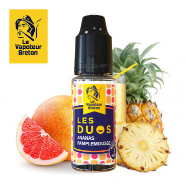 Ananas Pamplemousse Le Vapoteur Breton 10ml Ananas Pamplemousse Le Vapoteur Breton 10ml
