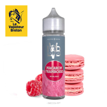 Macaron Framboise ZHC Le Vapoteur Breton 50ml