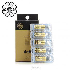 Pack 5 résistances Mesh DotAio V2 Dotmod - 0.7 Ohm