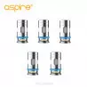 Pack 5 résistances BP Coil Aspire - BP Pro 0,15 ohm