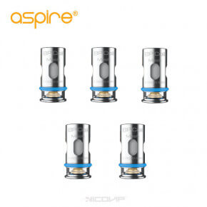 Pack 5 résistances BP Coil Aspire - BP 0,15 ohm