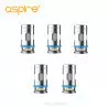 Pack 5 résistances BP Coil Aspire - BP 0,15 ohm