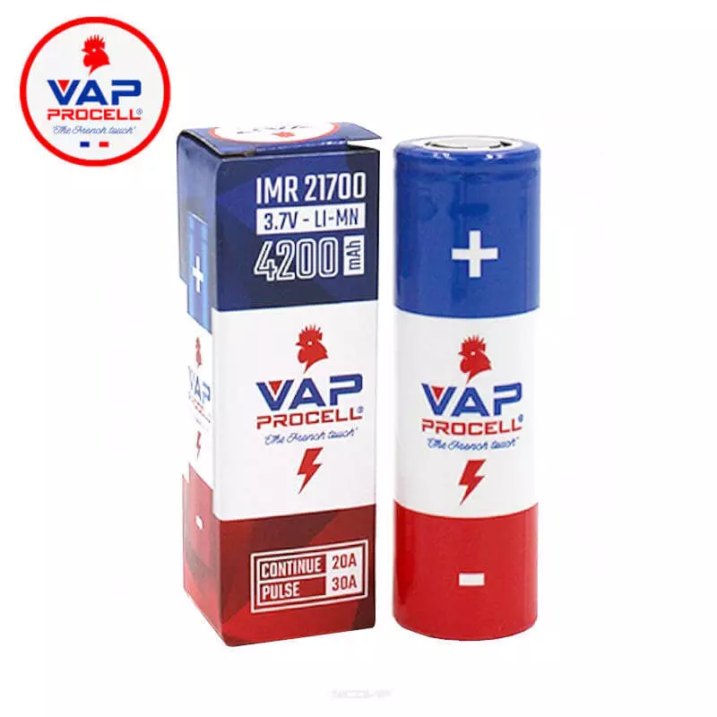 Accu IMR 21700 Power 4200mAh Vap Procell 4886