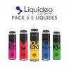 Pack e-liquides Fifty Liquideo 50ml 3291