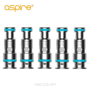 Pack 5 Résistances AF Aspire - 1.0 Ohm