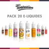Pack 20 E-liquides Tentation Liquideo P2280*