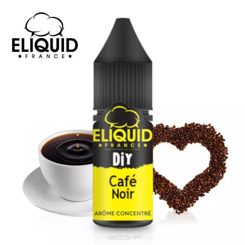 Arôme Café Noir DIY Eliquid France 10ml 2590