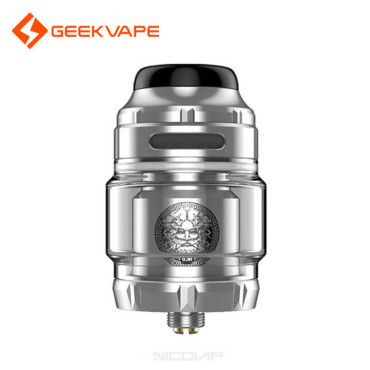ZEUS X RTA 25 mm GeekVape - Argent ZEUS X RTA 25 mm GeekVape - Argent