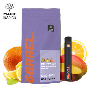 Puff CBD Barrel Fruity Mix Marie Jeanne