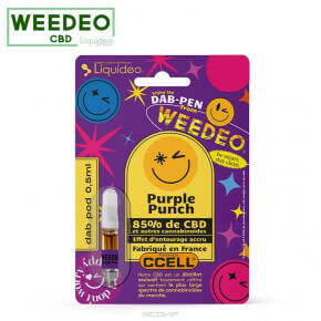 Cartouche Dabpen CBD Weedeo - Purple Punch