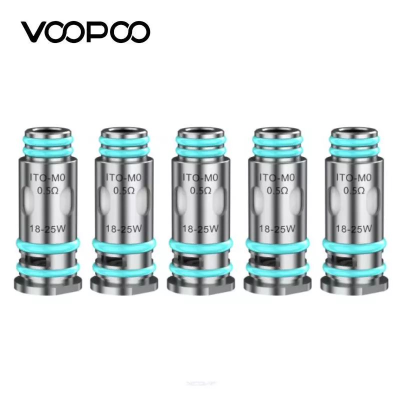 Pack 5 Résistances ITO Voopoo 5287 (V2B)