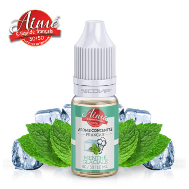 E-liquide Menthe glaciale 50ml aux aromes Fruités fabriqué en France