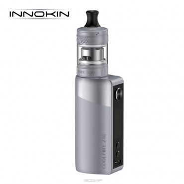 Kit CoolFire Z60 Zlide Top Innokin - Silver Kit CoolFire Z60 Zlide Top Innokin - Silver