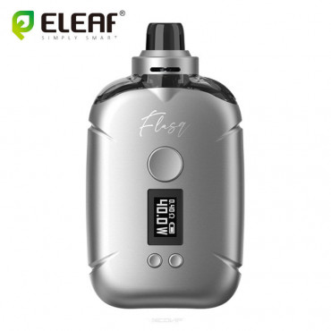 Kit FlasQ Pod 1370mAh Eleaf silver Kit FlasQ Pod 1370mAh Eleaf silver