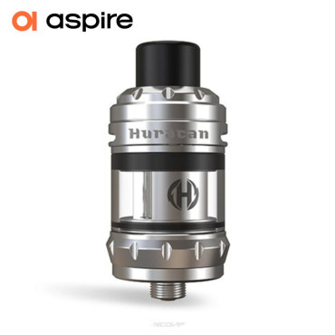 Clearomiseur Huracan Mini 23mm Aspire - Silver Clearomiseur Huracan Mini 23mm Aspire - Silver
