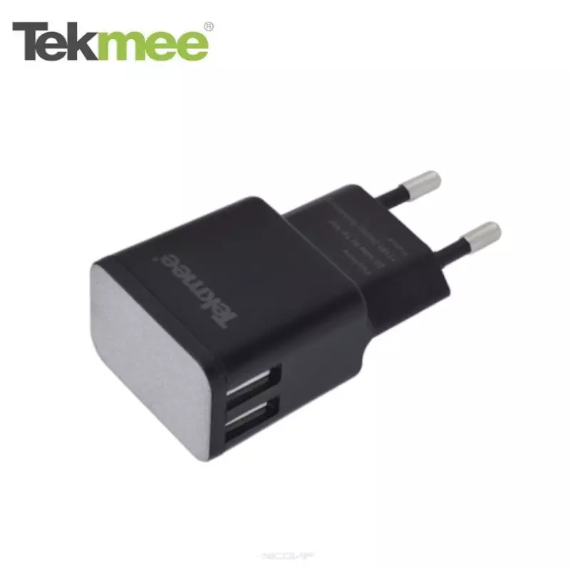 Chargeur Adaptateur Secteur 2 ports usb 2.4A tekmee 5738