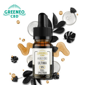 Huile CBD Ultima Greeneo 10ml