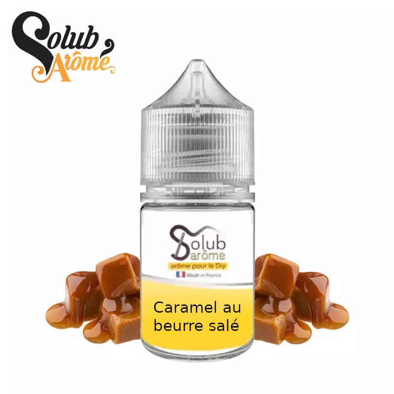 Arôme Caramel au Beurre Salé Solubarome 30ml 5844 (V 25A)