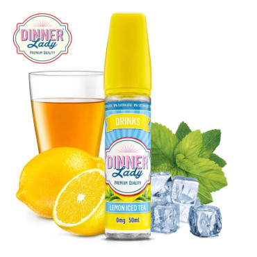 Lemon Iced Tea Dinner Lady 50ml